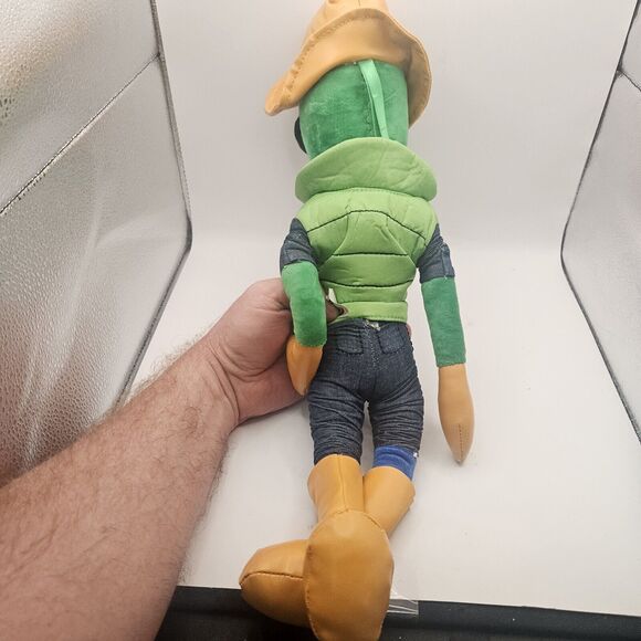 ALIEN FRESH JERKY 19" Area 51 USA Tall Thin Green PLUSH Baker CA SOUVENIR - Picture 5 of 9